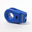 Saber 6061 Aluminium Spliced Winch Thimble / Vinch-ögla - Cerakote Blå & 9K Mjuk Schackel