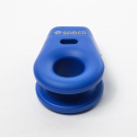 Saber 6061 Aluminium Spliced Winch Thimble / Vinch-ögla - Cerakote Blå & 9K Mjuk Schackel