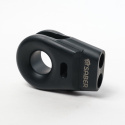 Saber 6061 Aluminium Spliced Winch Thimble / Vinch-ögla - Cerakote Svart & 9K Mjuk Schackel