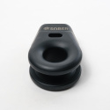 Saber 6061 Aluminium Spliced Winch Thimble / Vinch-ögla - Cerakote Svart & 9K Mjuk Schackel