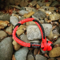 Saber 6061 Aluminium Spliced Winch Thimble / Vinch-ögla - Cerakote Svart & 9K Mjuk Schackel