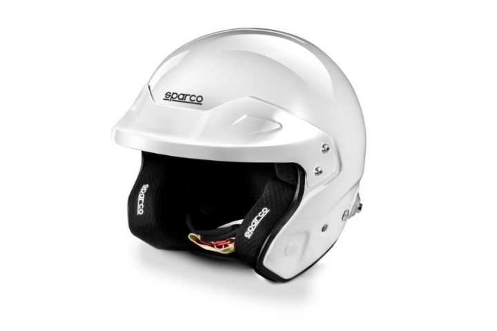 Racinghjälm RJ Vit Sparco i gruppen Universala produkter / Motorsportprodukter / Personlig Utrustning / Hjälmar för motorsport hos DDESIGN Scandinavia AB (SCO0033700)