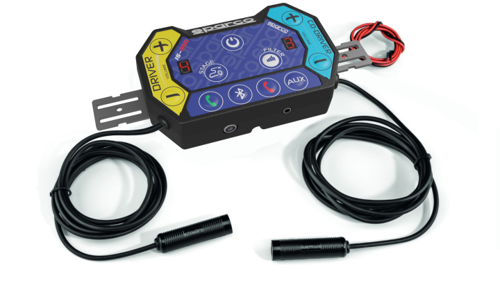 Intercom Sparco i gruppen Interiör / Motorsport / Personlig Utrustning / Intercom & Tillbehör hos DDESIGN Scandinavia AB (SCO00537047BTF)