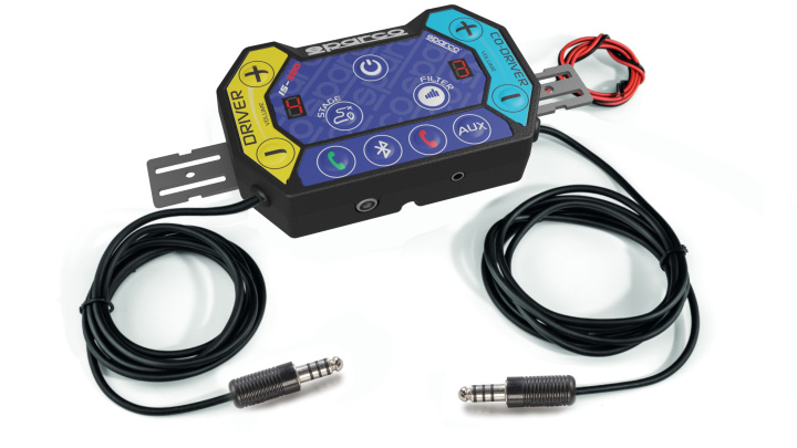 Intercom Sparco i gruppen Interiör / Motorsport / Personlig Utrustning / Intercom & Tillbehör hos DDESIGN Scandinavia AB (SCO00537047BTM)