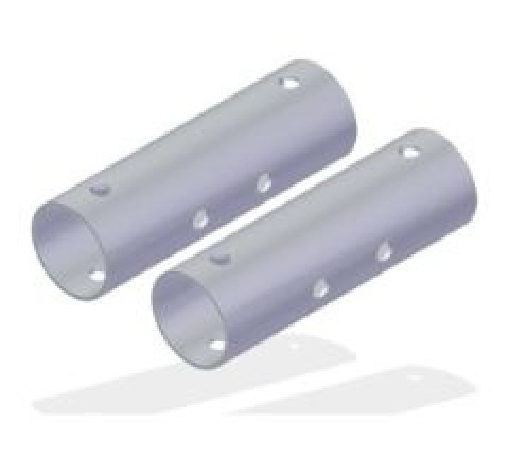 SCO00780M Burhylsor Kit Om 2 Hylsor Med Diameter På 45mm FIA Godkänd Sparco