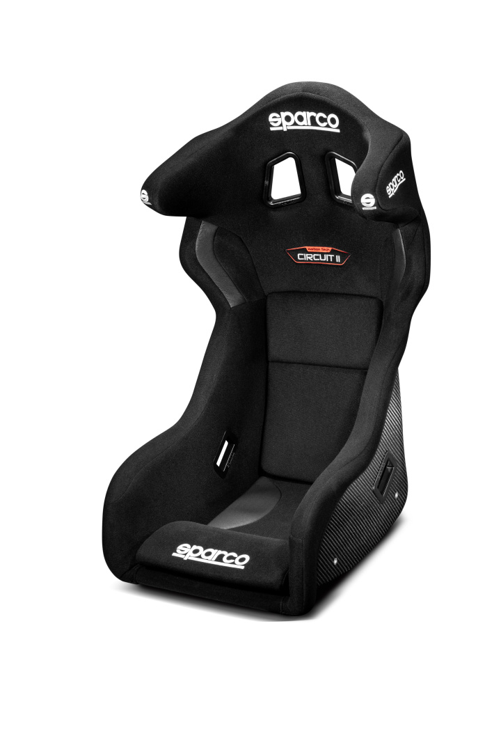 Sparco Circuit Carbon Racingstol Storlek: M/L, Svart, FIA: 8855-1999 i gruppen Interiör / Stolar & Bälten / Sportstolar & Racingstolar hos DDESIGN Scandinavia AB (SCO008019ZNR)