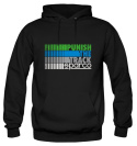 Hoodie Punish Svart Sparco 