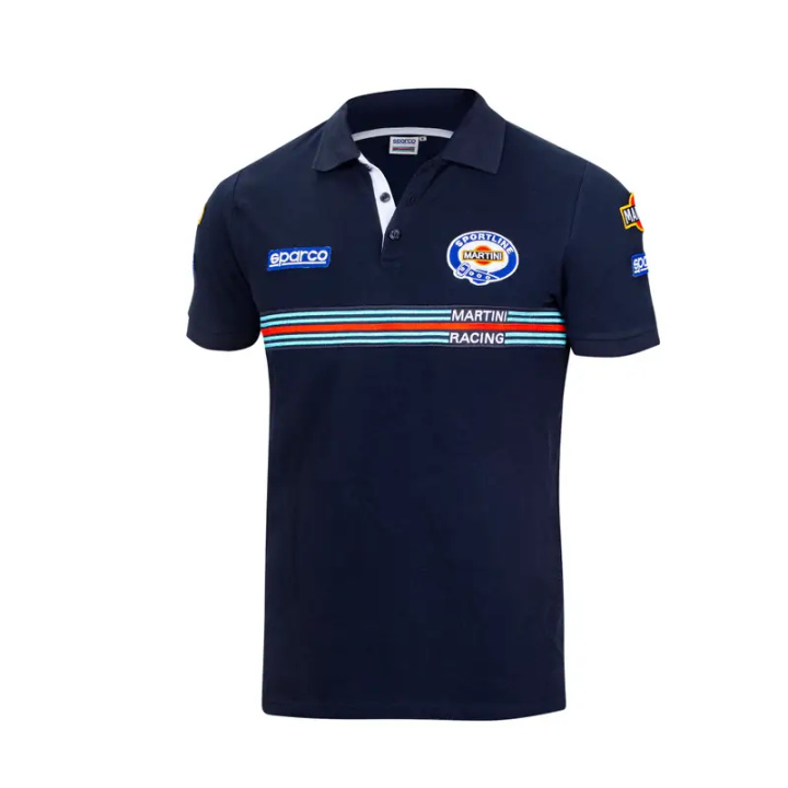 Sparco Martini Racing Polo Replica Patches i gruppen Universala produkter / Lifestyle / Kläder & Accessoarer / Sparco Kläder & Reklamprylar hos DDESIGN Scandinavia AB (SCO01275MR)