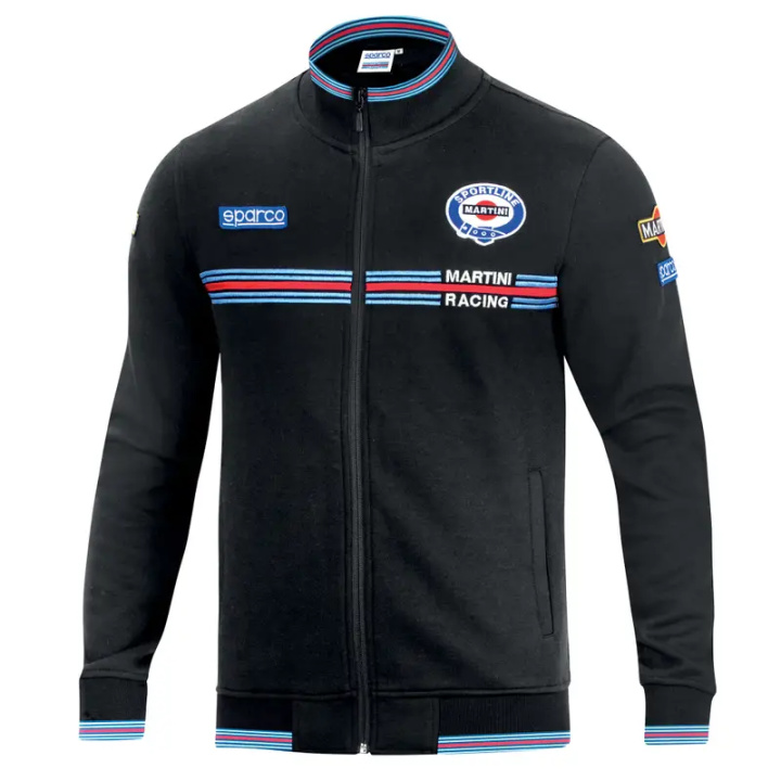 Sparco Martini Racing Sweatshirt Full Zip i gruppen Universala produkter / Lifestyle / Kläder & Accessoarer / Sparco Kläder & Reklamprylar hos DDESIGN Scandinavia AB (SCO01278MR)