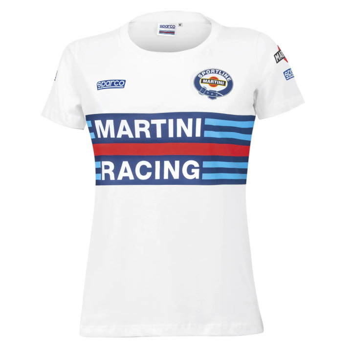 Sparco Martini Racing T-Shirt Replica Lady i gruppen Universala produkter / Lifestyle / Kläder & Accessoarer / Sparco Kläder & Reklamprylar hos DDESIGN Scandinavia AB (SCO01398MRBI)