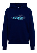 Hoodie Next Generation Marinblå Sparco 