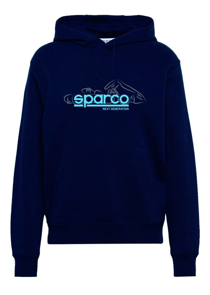 Hoodie Next Generation Marinblå Sparco i gruppen Universala produkter / Lifestyle / Kläder & Accessoarer / Sparco Kläder & Reklamprylar hos DDESIGN Scandinavia AB (SCO0170240304)