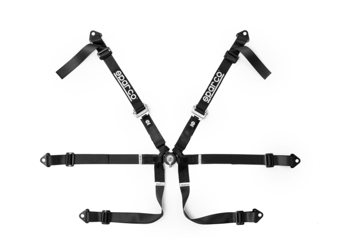 SCO04823HNR Bälte 6-Punkt Formel-Bilar FIA 8853-2016 SPARCO