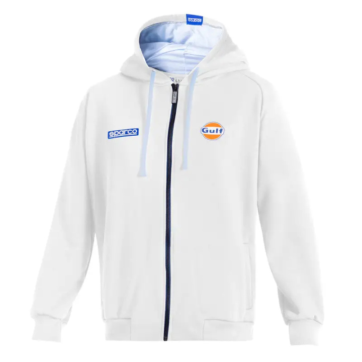 Sparco-Gulf Zip Hoodie i gruppen Universala produkter / Lifestyle / Kläder & Accessoarer / Sparco Kläder & Reklamprylar hos DDESIGN Scandinavia AB (SCOBMF001)