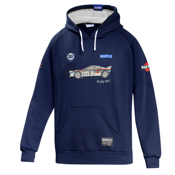 Sparco Martini Racing Lancia 037 Hoodie i gruppen Universala produkter / Lifestyle / Kläder & Accessoarer / Sparco Kläder & Reklamprylar hos DDESIGN Scandinavia AB (SCOBMF0093NDN06)