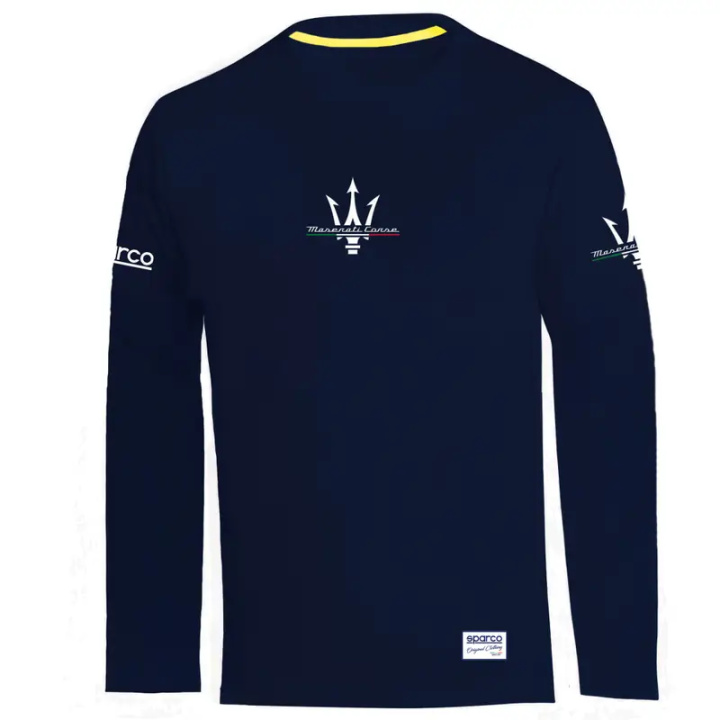 Sparco Maserati Corse Långärmad T-Shirt i gruppen Universala produkter / Lifestyle / Kläder & Accessoarer / Sparco Kläder & Reklamprylar hos DDESIGN Scandinavia AB (SCOBML0060J0)