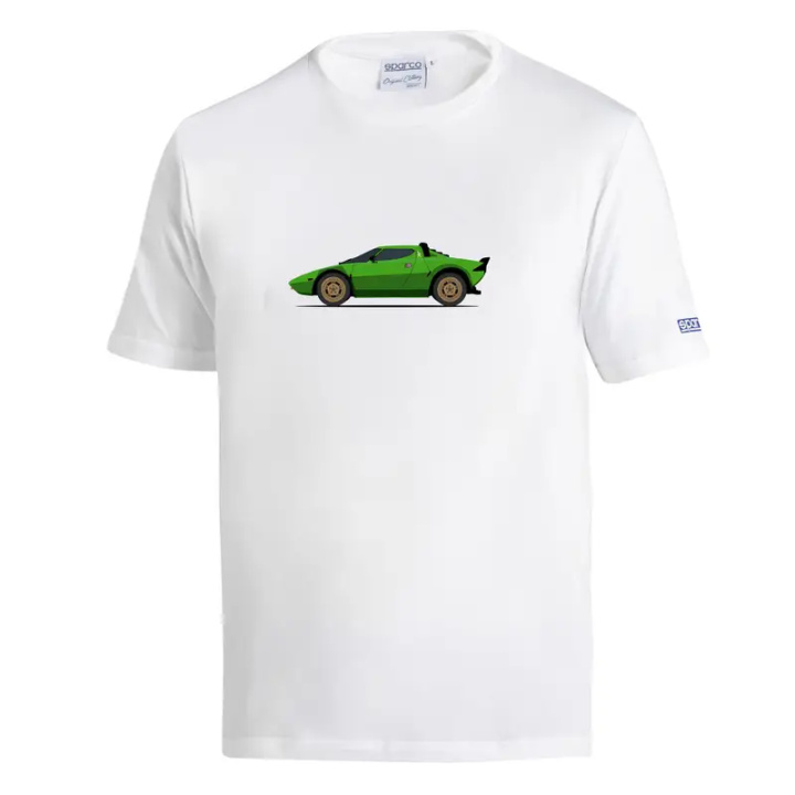 Sparco Lancia Stratos GR4 T-Shirt i gruppen Universala produkter / Lifestyle / Kläder & Accessoarer / Sparco Kläder & Reklamprylar hos DDESIGN Scandinavia AB (SCOBML0087N0W10)