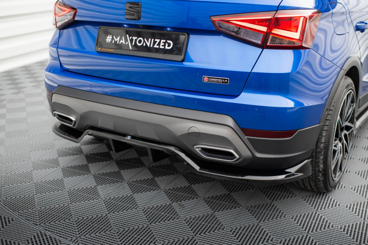 Seat Arona FR Mk1 Facelift 2021+ Diffuser med Splitters V.1 Maxton Design i gruppen Välj bilmodell / Seat / Arona MK1 2017+ hos DDESIGN Scandinavia AB (SE-AR-1F-FR-RD1G-RD2G)