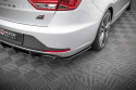 Seat Leon Cupra Sportstourer Mk3 2012-2016 Bakre Sidosplitters V.1 Maxton Design