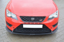 Seat Leon Cupra / FR MK3 2012-2016 Racing Frontsplitter V.1 Maxton Design