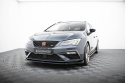 Seat Leon Cupra / FR MK3 Facelift 2017-2020 Frontläpp / Frontsplitter V.5 Maxton Design