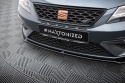 Seat Leon Cupra / FR MK3 Facelift 2017-2020 Frontläpp / Frontsplitter V.7 Maxton Design