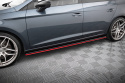 Seat Leon Cupra / FR MK3 Facelift 2017-2020 Sidokjolar / Sidoextensions V.3 Maxton Design
