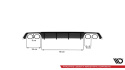 Seat Leon Cupra ST Mk3 Facelift 2017-2019 Diffuser V.3 Maxton Design