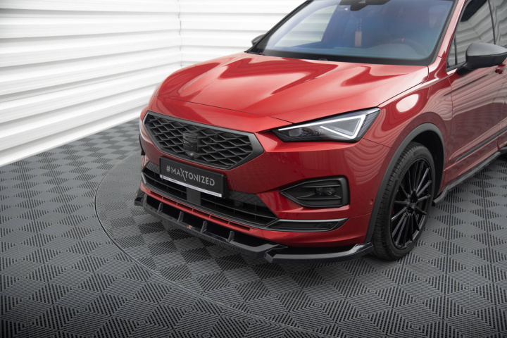 Seat Tarraco FR Mk1 2018+ Frontläpp / Frontsplitter V.1 Maxton Design i gruppen Välj bilmodell / Seat / Tarraco MK1 2018+ hos DDESIGN Scandinavia AB (SE-TA-1-FR-FD1G)