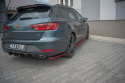 Seat Leon Cupra Mk3 Facelift Sportstourer 2017-2020 Bakre Sidoextensions V.4 Maxton Design