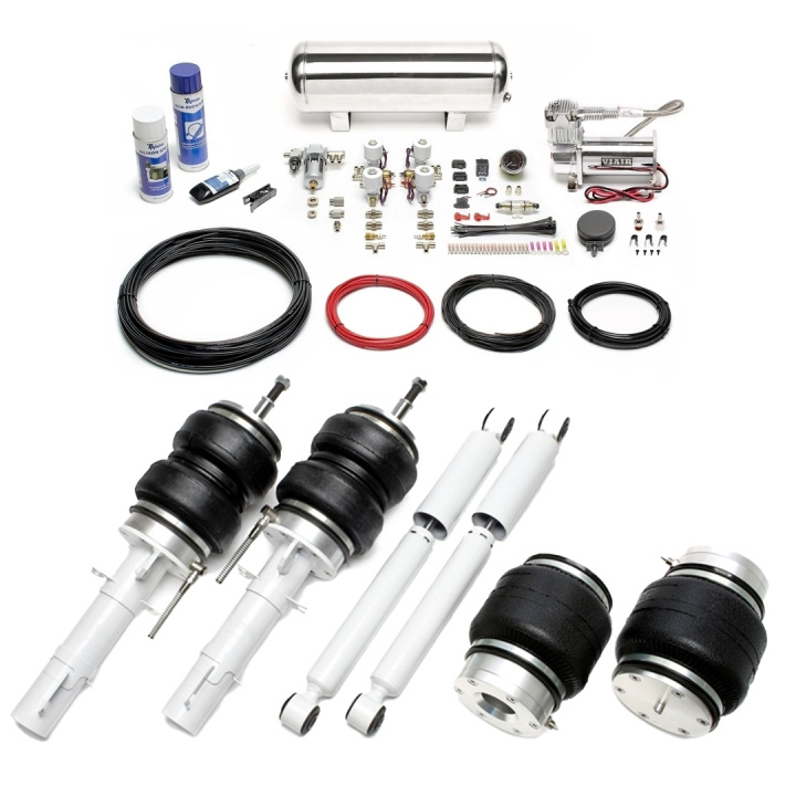 A3/S3 Quattro / TT Quattro / Leon 4x4 / Octavia I 4x4 / Bora 4motion / Golf IV 4motion 1996 - 2010 Komplett Luftfjädring Inkl. Manuellt Styrsystem TA Technix i gruppen Välj bilmodell / Audi / A3 - S3 - RS3 (8L) 1996-2003 / Chassi / Luftfjädring hos DDESIGN Scandinavia AB (SET-LFAU01)