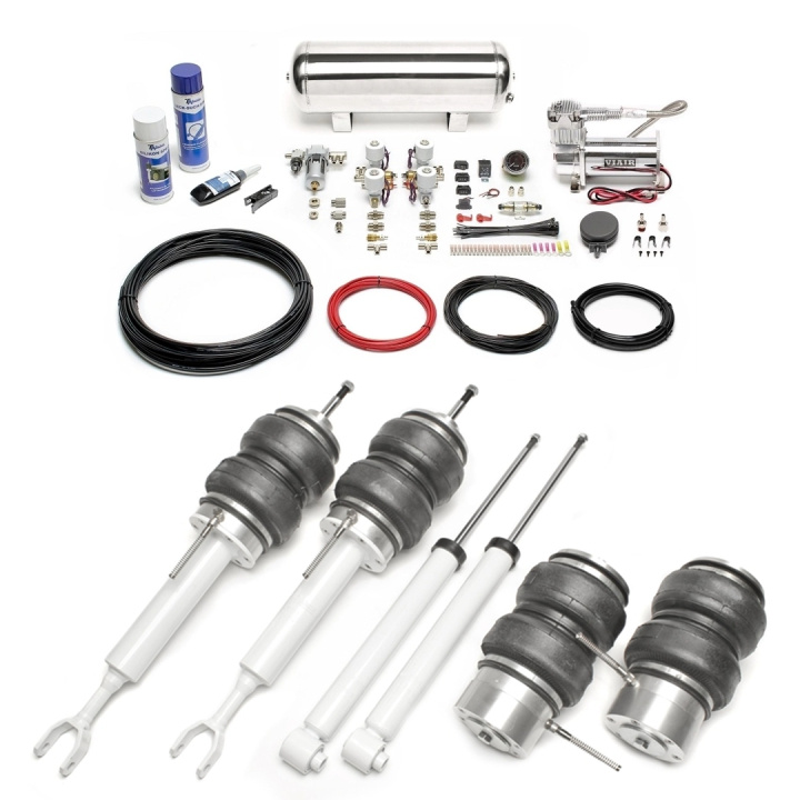 Audi / Seat A4 / A4 Cabriolet / Exeo (B6 / B7 / 8H / 3R) 2000 - 2013 Komplett Luftfjädring Inkl. Manuellt Styrsystem TA Technix i gruppen Välj bilmodell / Audi / A4 - S4 (B6) 2000-2006 / Chassi / Luftfjädring hos DDESIGN Scandinavia AB (SET-LFAU07)
