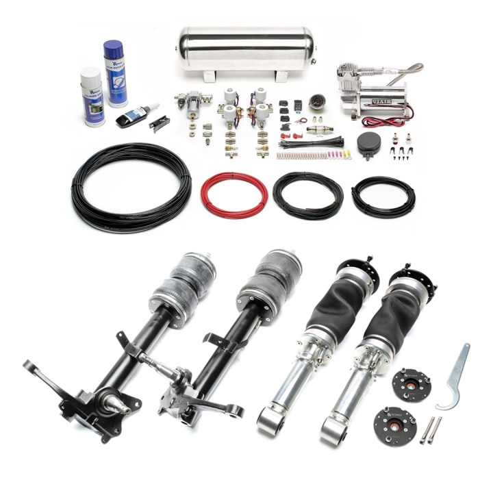 BMW 3-serie E21 1977 - 1982 Komplett Luftfjädring Inkl. Manuellt Styrsystem TA Technix i gruppen Universala produkter / Chassi / Luftfjädring / Modellanpassad Luftfjädring / Modellanpassade Luftfjädringskit - TA Technix hos DDESIGN Scandinavia AB (SET-LFBM07)