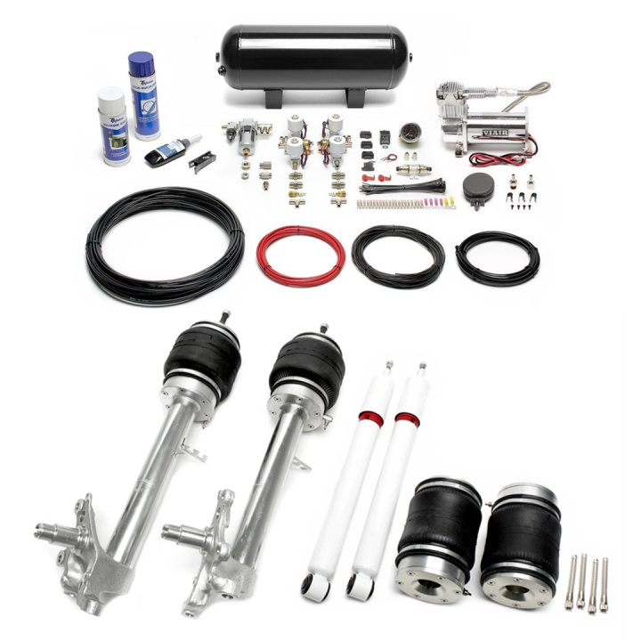 BMW 3-serie E30 1982 - 1994 Komplett Luftfjädring Inkl. Manuellt Styrsystem TA Technix i gruppen Välj bilmodell / BMW / 3-serie (E30) 1982-1994 / Chassi / Coilovers, luftfjädring & sänkfjädrar hos DDESIGN Scandinavia AB (SET-LFBM09)