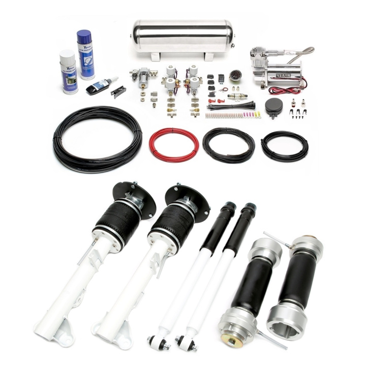 Mercedes Benz C-Klass (W203, S203, CL203, CL203, C209, A209) 2001 - 2011 Komplett Luftfjädring Inkl. Manuellt Styrsystem TA Technix i gruppen Välj bilmodell / Mercedes Benz / C-Class 00-08 (W203) / Chassi / Fjädring hos DDESIGN Scandinavia AB (SET-LFMB02)