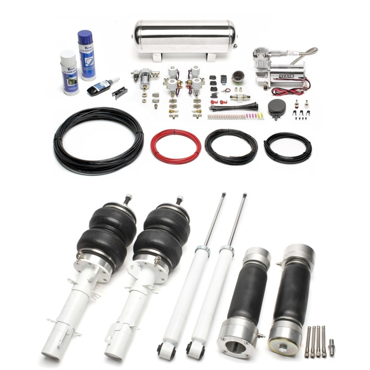 Audi A3 / TT / Leon / Toledo II / Octavia I / Bora / Golf IV / New Beetle 1996 - 2010 Komplett Luftfjädring Inkl. Manuellt Styrsystem TA Technix i gruppen Välj bilmodell / Audi / A3 - S3 - RS3 (8L) 1996-2003 / Chassi / Luftfjädring hos DDESIGN Scandinavia AB (SET-LFVW04)
