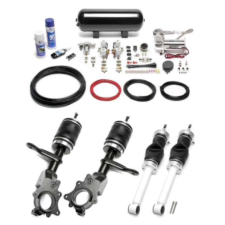 Audi / Volkswagen 80/90 / Coupe / Passat 1978 - 1989 Komplett Luftfjädring Inkl. Manuellt Styrsystem TA Technix i gruppen Välj bilmodell / Audi / 80 - 90 - 100 1966-1997 / Chassi / Fjädring hos DDESIGN Scandinavia AB (SET-LFVW23)