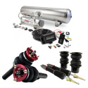 15-24 VW GOLF MK7/MK8 / 15-20 AUDI A3/S3/RS3 Komplett Luftfjädring Inkl. Air Lift 3P Styrsystem Air Lift Performance