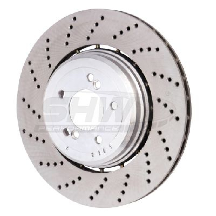 BRL48071 BMW M5 E60 E61 / M6 E63 E64 Bromsskiva Bak Vänster - 370mm SHW Performance i gruppen Välj bilmodell / BMW / 5-serie (E60-E61) 03-10 / Bromsar / Bromsskivor hos DDESIGN Scandinavia AB (SHW-BRL48071)