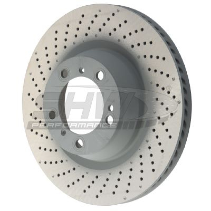PRL39987 PORSCHE 911 (992) CARRERA S 2019-2024 Bromsskiva Bak Vänster - 350mm SHW Performance i gruppen Välj bilmodell / Porsche / 992 2018+ hos DDESIGN Scandinavia AB (SHW-PRL39987)