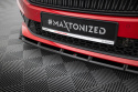 Skoda Fabia Monte Carlo Mk4 2021+ Frontsplitter / Frontläpp Maxton Design