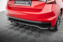 Skoda Fabia Monte Carlo Mk4 2021+ Bakre Splitter (Med Splitters) Maxton Design