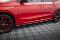 Skoda Fabia MK4 2021+ Sidoextensions V.1 Maxton Design