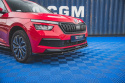 Skoda Kamiq 2019+ Frontläpp / Frontsplitter V.2 Maxton Design