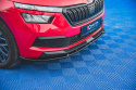 Skoda Kamiq 2019+ Frontläpp / Frontsplitter V.2 Maxton Design