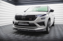 Skoda Kodiaq RS Mk1 Facelift 2021-2023 Frontläpp / Frontsplitter V.1 Maxton Design