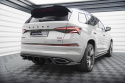 Skoda Kodiaq RS Mk1 Facelift 2021-2023 Bakre Splitter / Diffuser med Splitters Maxton Design