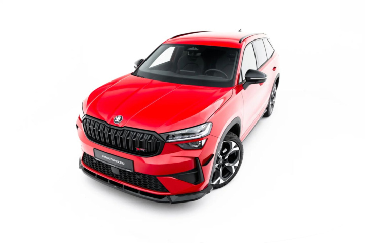 Skoda Kodiaq RS Mk2 2024+ Frontsplitter Maxton Design i gruppen Välj bilmodell / Skoda / Kodiaq Mk1 (NS7) 2016+ hos DDESIGN Scandinavia AB (SK-KO-2-RS-FD1G)
