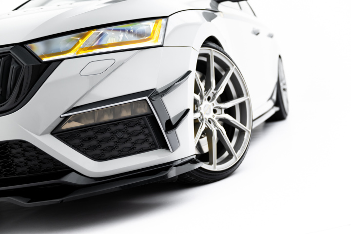 Skoda Octavia RS Mk4 2020-2024 Canards Maxton Design i gruppen Välj bilmodell / Skoda / Octavia MK4 20+ hos DDESIGN Scandinavia AB (SK-OC-4-RS-CAN1)