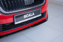 Skoda Scala 2019+ Frontläpp / Frontsplitter V.3 Maxton Design